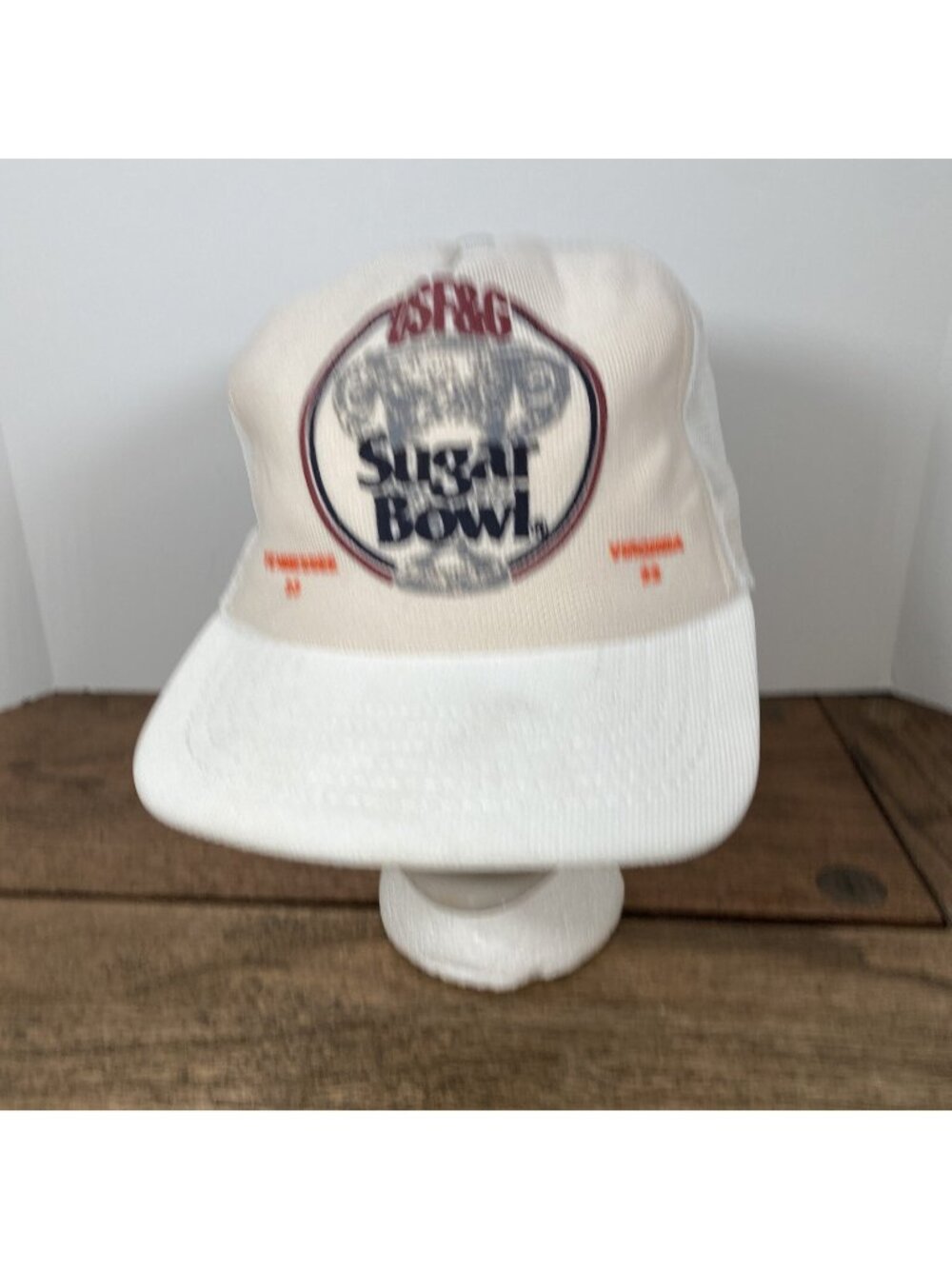 Vintage Tennessee Virginia 1980s Sugar Bowl Trucker Hat USF&G Cap SnapBack